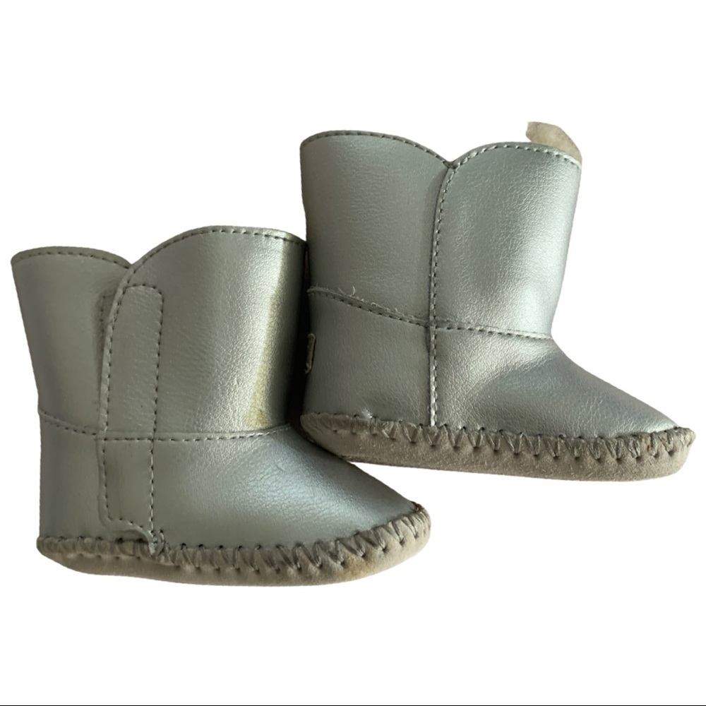 Silver Infant Uggs Size 1